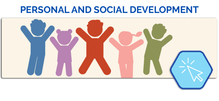personal and social development stick figures jumping